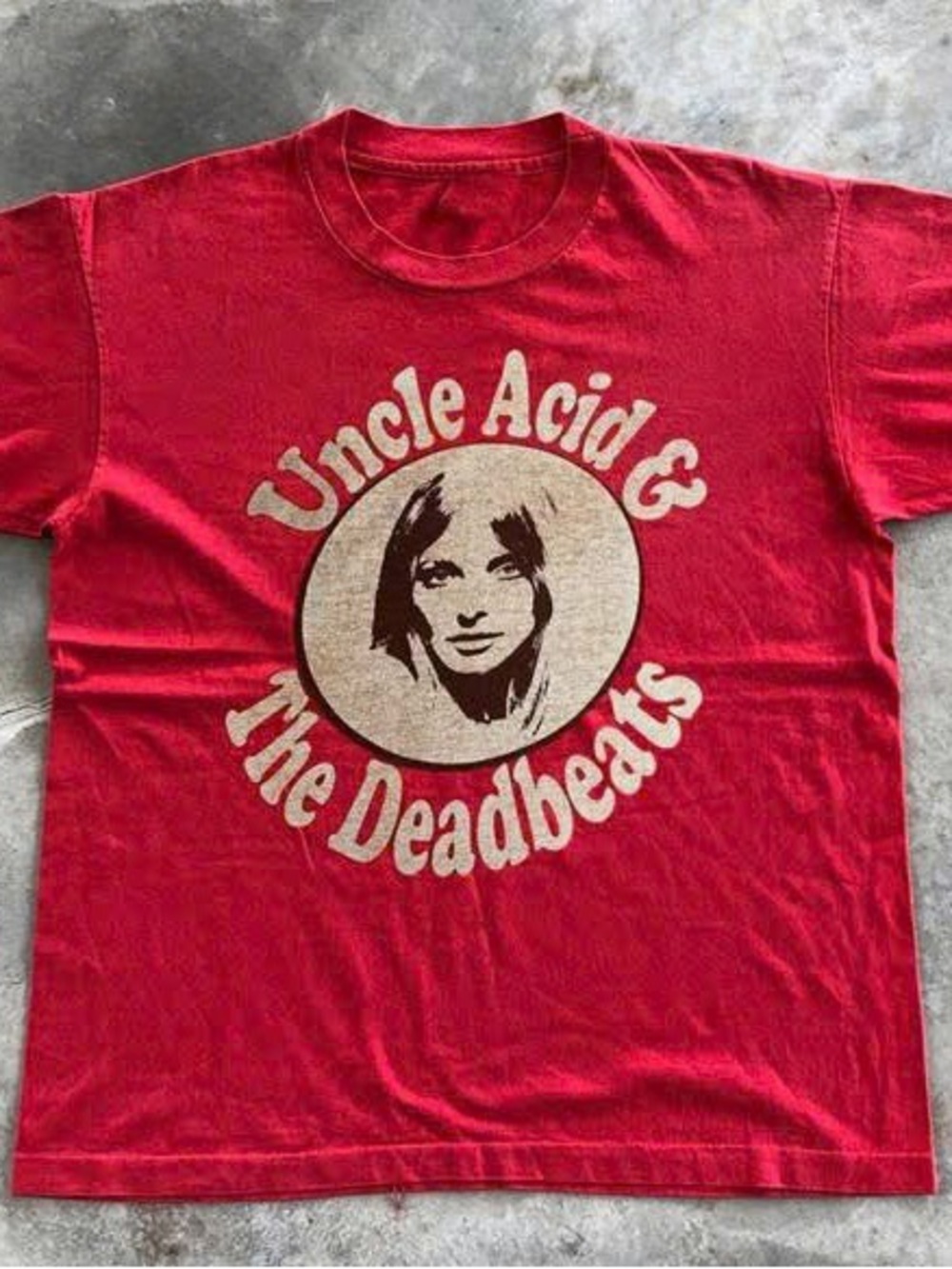 Uncle Acid & The Deadbeats Red Graphic Tee